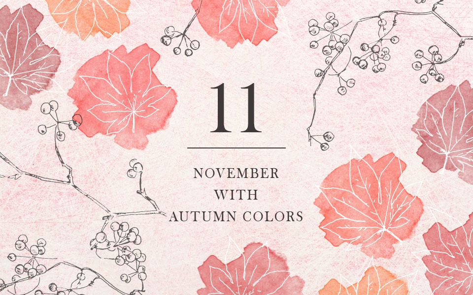 自宅で楽しむコラム「FLOWER STORY」霜月を「紅葉」で楽しむ|フラワーギフト通販