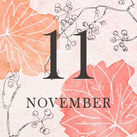 霜月を「紅葉」で楽しむ