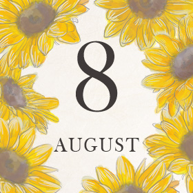 葉月を「ヒマワリ」で楽しむ