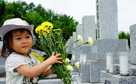 お墓参り