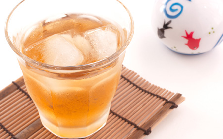 冷たいゴーヤ茶