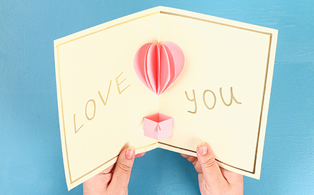 簡単にできるポップアップカード