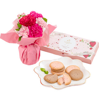 お花とギフトのセット 