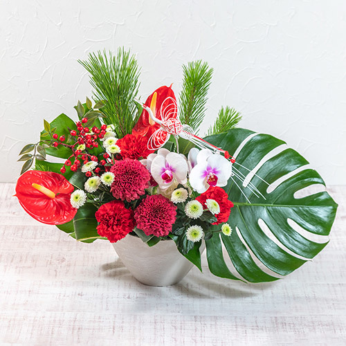 デザイナーズアレンジメント「花福寿（はなふくじゅ）」