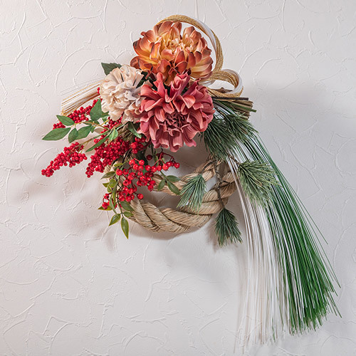 デザイナーズお正月飾り「福寿華（ふくじゅはな）」