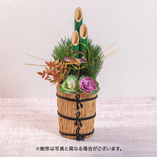 お正月 正月門松寄せ植え