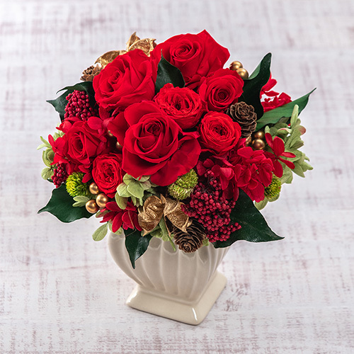 プリザーブド＆ドライフラワーアレンジメント「シュミネ」